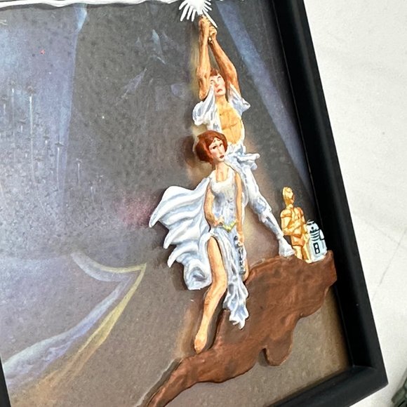 Hallmark Keepsake Ornament Star Wars A New Hope Theater One Sheet Christmas - Picture 10 of 13